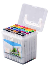 Huitich Double Headed Marker Set with 48 Colors - Mumzar Huitich Double Headed Marker Set with 48 Colors - Mumzar