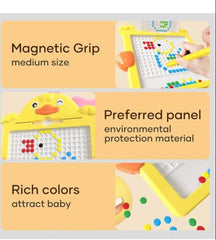 Huitich Duck Magnetic Drawing Board Kids Toy - Mumzar Huitich Duck Magnetic Drawing Board Kids Toy - Mumzar