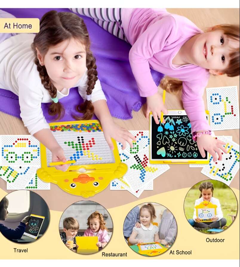 Huitich Duck Magnetic Drawing Board Kids Toy - Mumzar Huitich Duck Magnetic Drawing Board Kids Toy - Mumzar