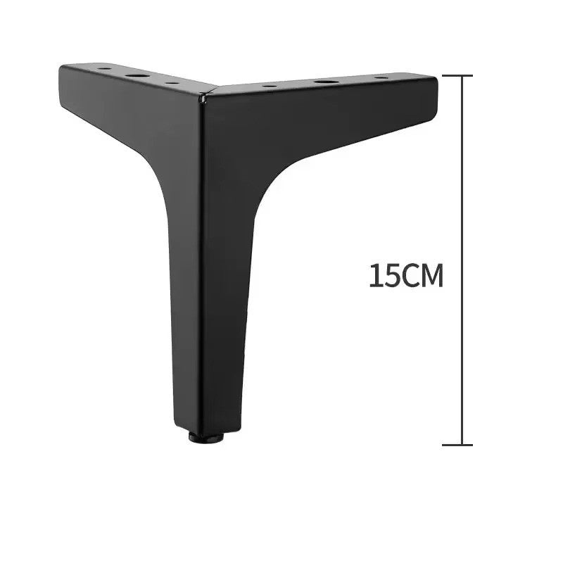 Huitich Metal Furniture Legs for Sofa Gold & Black 4 Piece Set - Mumzar Huitich Metal Furniture Legs for Sofa Gold & Black 4 Piece Set - Mumzar