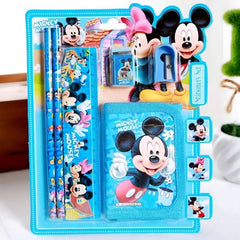 Huitich Mickey Mouse stationery 6 Piece set for kids - Mumzar Huitich Mickey Mouse stationery 6 Piece set for kids - Mumzar