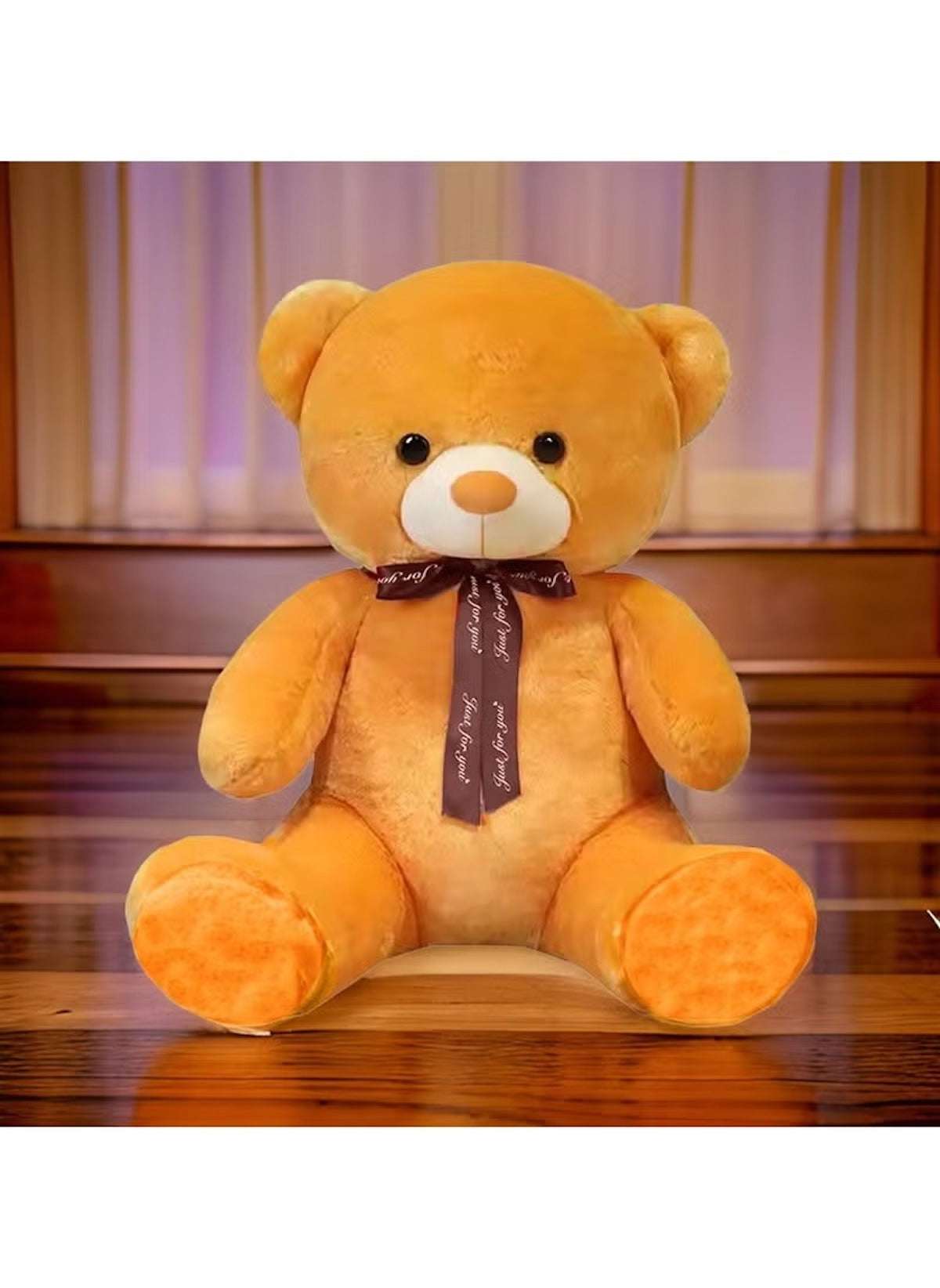 Huitich Orange Teddy Bear 60cm Plush Stuffed Animal - Mumzar Huitich Orange Teddy Bear 60cm Plush Stuffed Animal - Mumzar