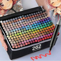 Huitich Permanent Illustration Markers for Drawing - 262 Colors Set - Mumzar Huitich Permanent Illustration Markers for Drawing - 262 Colors Set - Mumzar