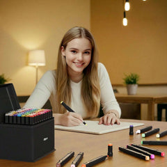 Huitich Permanent Illustration Markers for Drawing - 262 Colors Set - Mumzar Huitich Permanent Illustration Markers for Drawing - 262 Colors Set - Mumzar