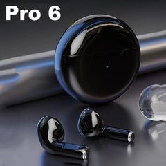 Huitich Pro 6 TWS Wireless Earbuds Bluetooth Headphones - Mumzar Huitich Pro 6 TWS Wireless Earbuds Bluetooth Headphones - Mumzar
