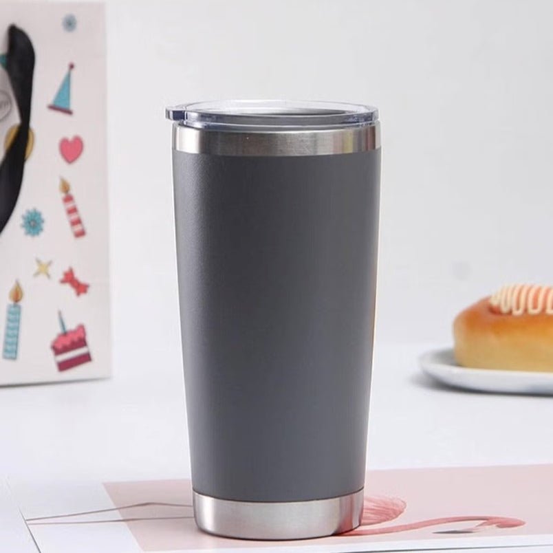 Huitich Vacuum Insulated Travel Mug 20oz Stainless Steel - Mumzar Huitich Vacuum Insulated Travel Mug 20oz Stainless Steel - Mumzar