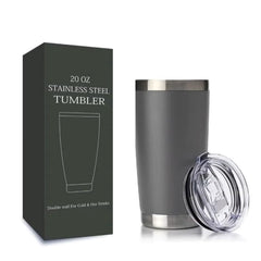 Huitich Vacuum Insulated Travel Mug 20oz Stainless Steel - Mumzar Huitich Vacuum Insulated Travel Mug 20oz Stainless Steel - Mumzar