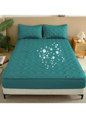 Huitich Waterproof Mattress Protector 180x200 - Navy Blue - Mumzar Huitich Waterproof Mattress Protector 180x200 - Navy Blue - Mumzar