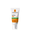 SPF 50+ oil control gel-cream sunscreen tube with orange front label, 50 ml