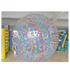 Huitich inflatable bumper ball with colorful dots for fun outdoor activities and games Huitich inflatable bumper ball with colorful dots for fun outdoor activities and games