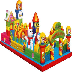 Colorful Huitich inflatable playground for kids UAE with fun characters and engaging play areas Colorful Huitich inflatable playground for kids UAE with fun characters and engaging play areas