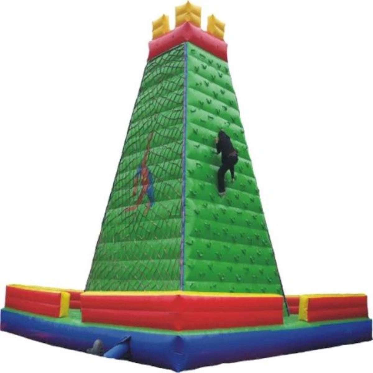 Huitich inflatable rock climbing wall for kids with bright colors and climbing grips for outdoor fun Huitich inflatable rock climbing wall for kids with bright colors and climbing grips for outdoor fun