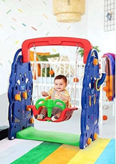 Huitich kids swing jumbo blue and red for indoor play with safety harness and sturdy design Huitich kids swing jumbo blue and red for indoor play with safety harness and sturdy design