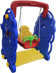 Huitich kids swing jumbo blue and red with sturdy structure for safe outdoor playtime Huitich kids swing jumbo blue and red with sturdy structure for safe outdoor playtime
