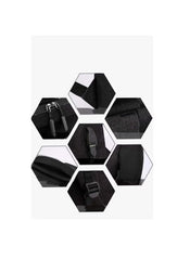 Close-up details of Huitich large capacity school backpack features including zippers straps and fabric texture Close-up details of Huitich large capacity school backpack features including zippers straps and fabric texture