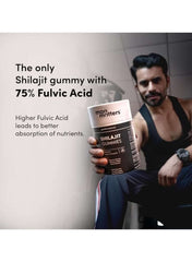 Man Matters Shilajit gummies for men with 75% Fulvic Acid for better nutrient absorption Man Matters Shilajit gummies for men with 75% Fulvic Acid for better nutrient absorption