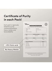 Certificate of Purity for Man Matters Shilajit gummies for men ensuring high quality and no heavy metals Certificate of Purity for Man Matters Shilajit gummies for men ensuring high quality and no heavy metals