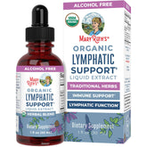 MaryRuth Organics organic lymphatic support drops liquid extract bottle with dropper and box 1 fl oz