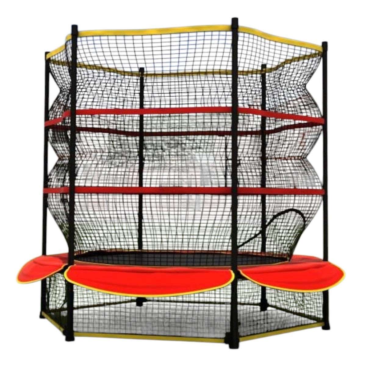 Huitich Medalist trampoline combo UAE with safety net and cushioned edges for outdoor fun Huitich Medalist trampoline combo UAE with safety net and cushioned edges for outdoor fun