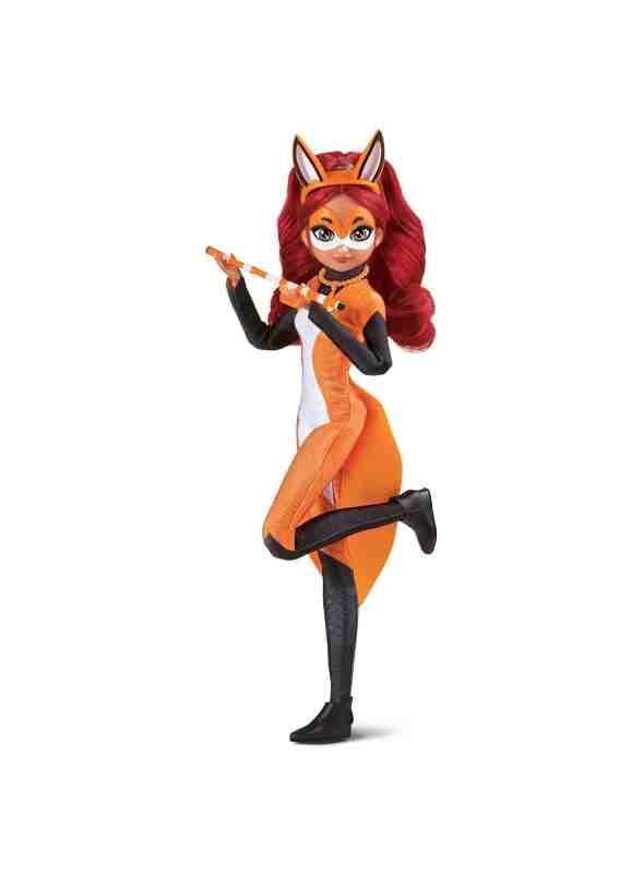 Huitich miraculous ladybug and friends figures featuring a red-haired female character in an orange and black costume playing a flute Huitich miraculous ladybug and friends figures featuring a red-haired female character in an orange and black costume playing a flute