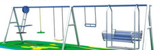 Huitich multi activity swing set UAE with swings, slide, and climbing features for outdoor fun Huitich multi activity swing set UAE with swings, slide, and climbing features for outdoor fun