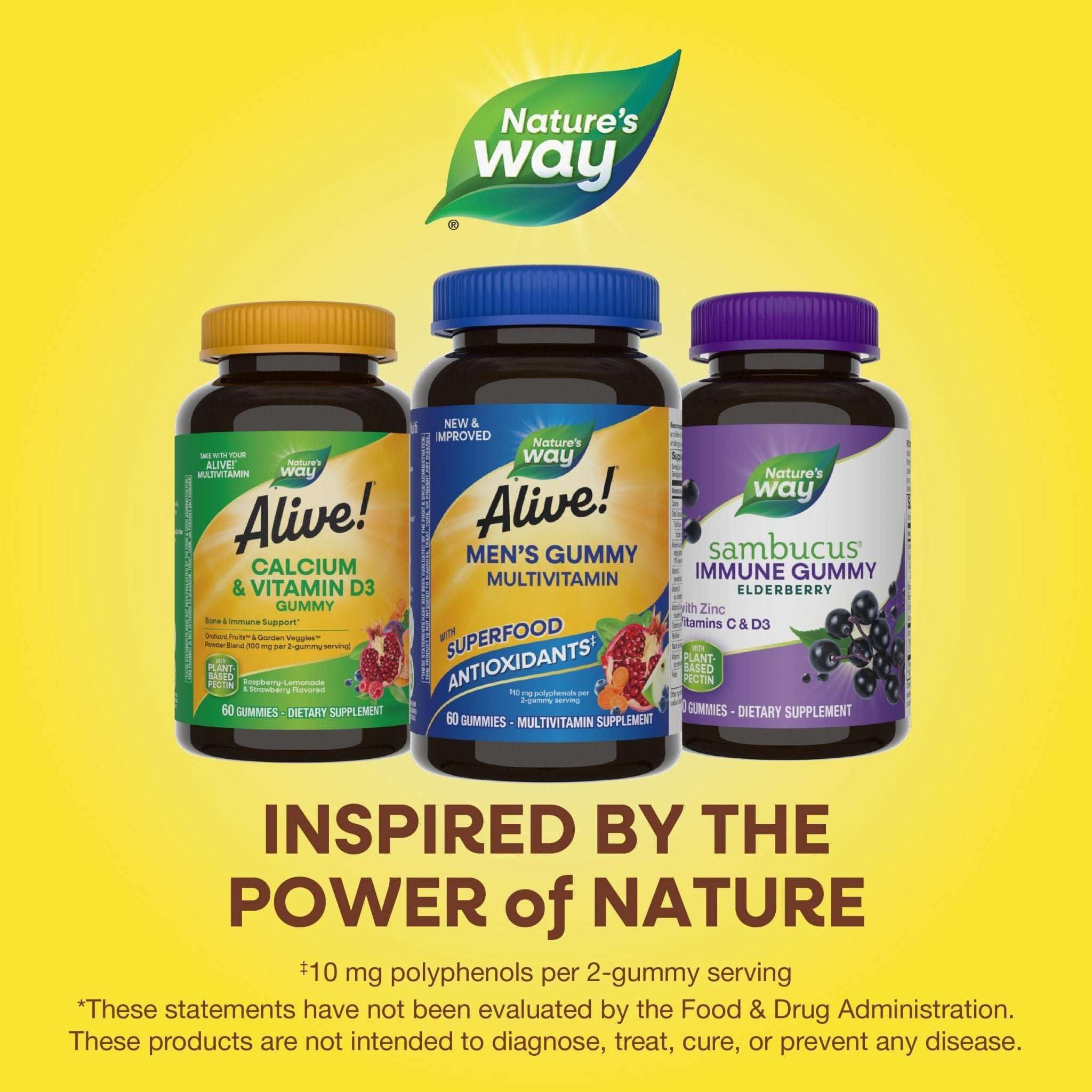 Nature's Way Alive Men's Gummy Vitamins for Men Dubai - Mumzar Nature's Way Alive Men's Gummy Vitamins for Men Dubai - Mumzar