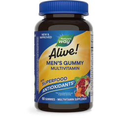 Nature's Way Alive Men's Gummy Vitamins for Men Dubai - Mumzar Nature's Way Alive Men's Gummy Vitamins for Men Dubai - Mumzar
