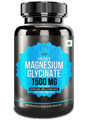 Noble Nature Chelated Magnesium Glycinate 1500mg Tablets in a 120 Veg Tablet Bottle for Health Support Noble Nature Chelated Magnesium Glycinate 1500mg Tablets in a 120 Veg Tablet Bottle for Health Support