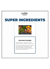 Noble Nature electrolyte tablets lemon flavor with essential minerals for hydration during physical activity Noble Nature electrolyte tablets lemon flavor with essential minerals for hydration during physical activity
