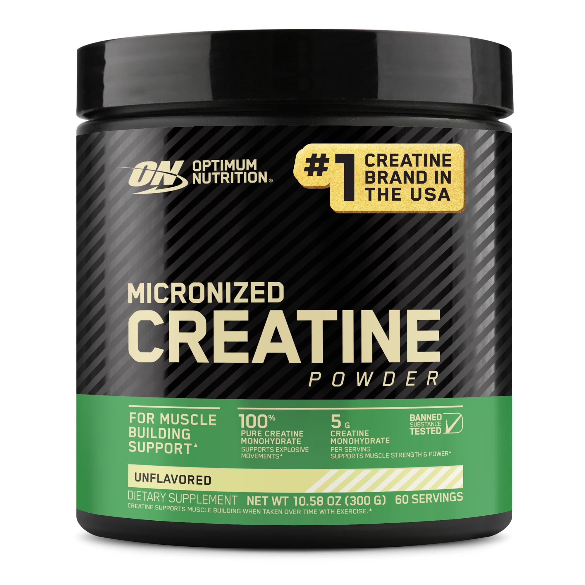 Optimum Nutrition Micronized Creatine Supplement 300g Powder - Mumzar Optimum Nutrition Micronized Creatine Supplement 300g Powder - Mumzar