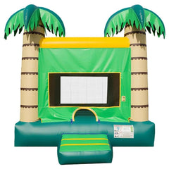 Huitich outdoor inflatable bouncer for kids with palm trees and a large jumping area Huitich outdoor inflatable bouncer for kids with palm trees and a large jumping area