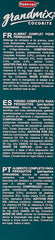 Padovan Grandmix Cocorite bird food packaging with detailed nutritional information and ingredient list Padovan Grandmix Cocorite bird food packaging with detailed nutritional information and ingredient list