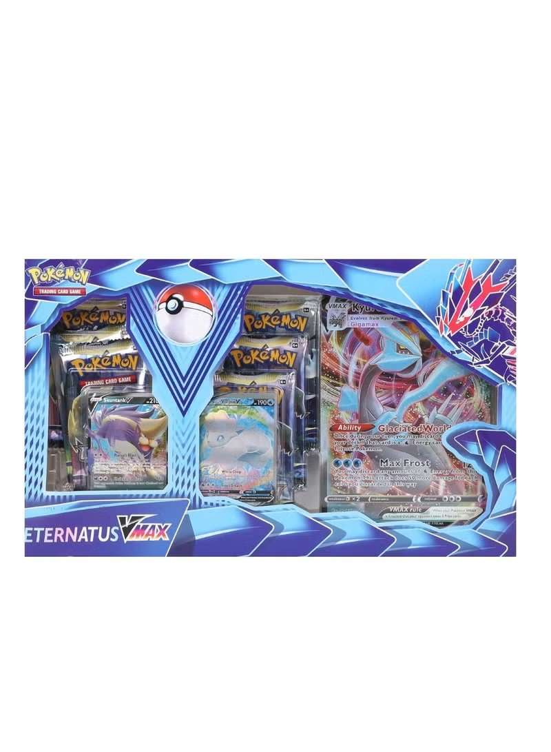 Uncle PokeMon assorted pokemon cards set featuring Eternatus VMAX and other Pokemon in themed packaging Uncle PokeMon assorted pokemon cards set featuring Eternatus VMAX and other Pokemon in themed packaging