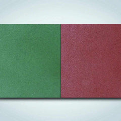 Huitich rubber outdoor play mat for kids in green and red colors for safe outdoor play areas Huitich rubber outdoor play mat for kids in green and red colors for safe outdoor play areas