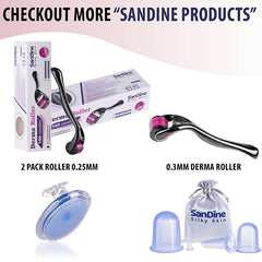 Huitich derma roller for face set including 0.25mm and 0.3mm rollers with storage case and accessories Huitich derma roller for face set including 0.25mm and 0.3mm rollers with storage case and accessories
