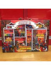 Huitich kids deluxe stationery set featuring Spider-Man themed pencils, markers, and accessories in a colorful display Huitich kids deluxe stationery set featuring Spider-Man themed pencils, markers, and accessories in a colorful display