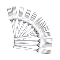 Huitich steel forks set of 12 for kitchen with sleek modern design and durable finish Huitich steel forks set of 12 for kitchen with sleek modern design and durable finish