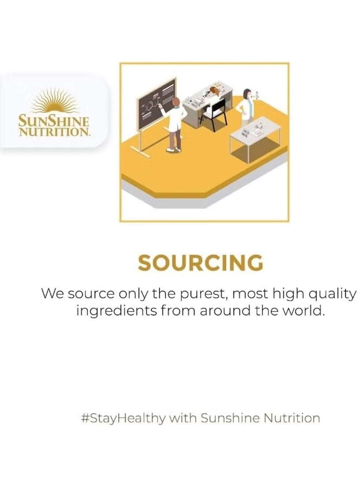 Sunshine Nutrition sourcing process for vitamin C tablets UAE using high quality ingredients Sunshine Nutrition sourcing process for vitamin C tablets UAE using high quality ingredients