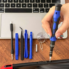 Mumzar precision screwdriver set for electronics with magnetic driver ergonomic handle pry tools Mumzar precision screwdriver set for electronics with magnetic driver ergonomic handle pry tools