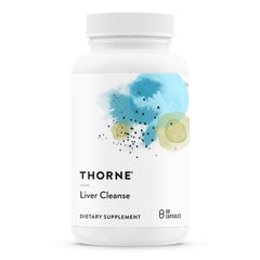 Thorne liver support for detoxification Thorne Liver Cleanse dietary supplement bottle 60 capsules Thorne liver support for detoxification Thorne Liver Cleanse dietary supplement bottle 60 capsules