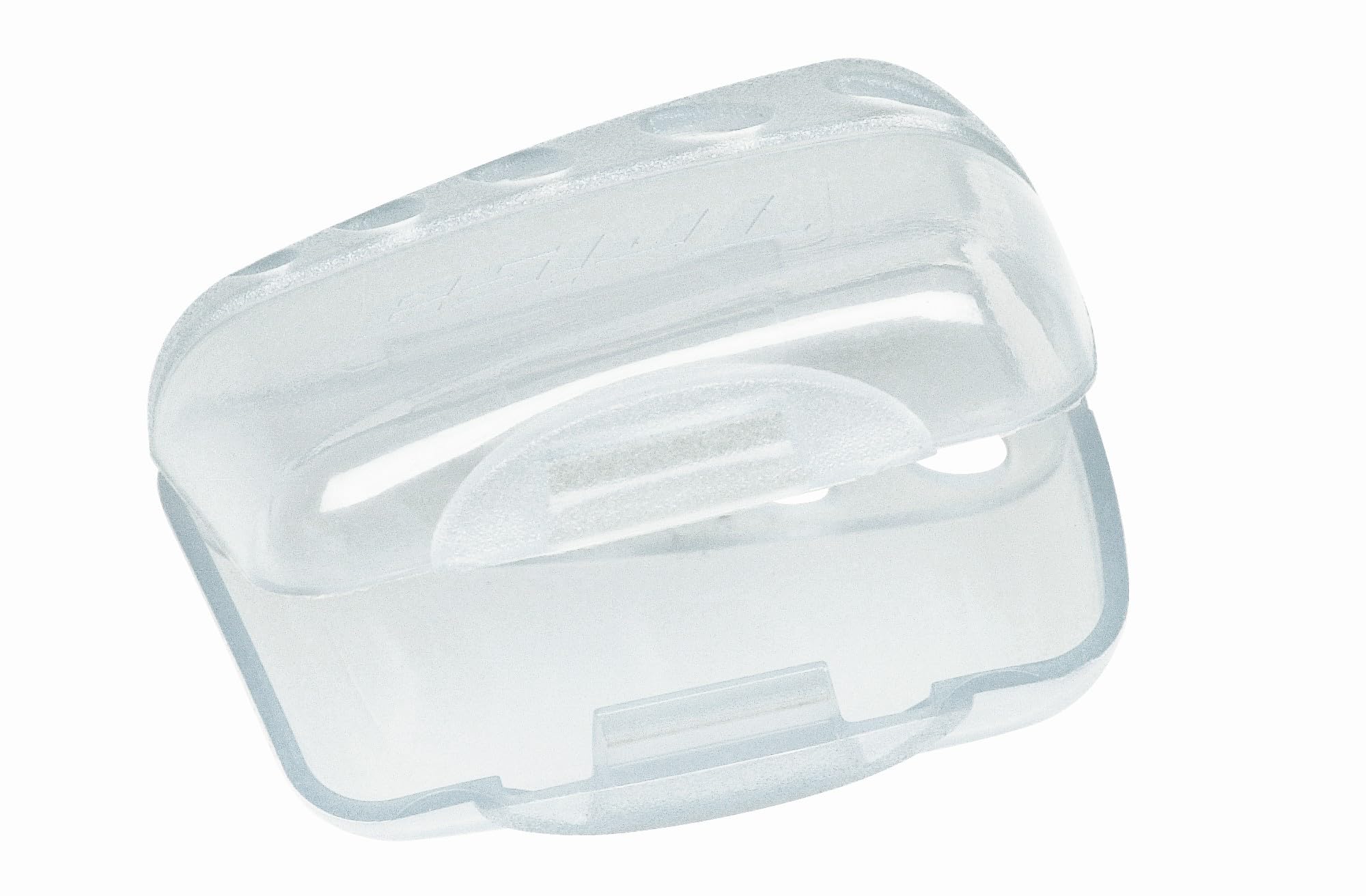 Trisa clear plastic travel toothbrush hygiene box pack of 3 with snap closure for sanitary storage Trisa clear plastic travel toothbrush hygiene box pack of 3 with snap closure for sanitary storage