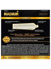 TROJAN MAGNUM Large Size Condoms with Extra Comfort and Lubrication for Safe Intimacy in UAE TROJAN MAGNUM Large Size Condoms with Extra Comfort and Lubrication for Safe Intimacy in UAE