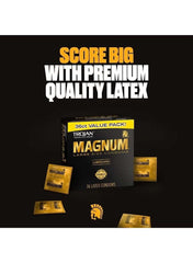 TROJAN MAGNUM large size condoms UAE in a 36-count value pack featuring premium quality latex TROJAN MAGNUM large size condoms UAE in a 36-count value pack featuring premium quality latex