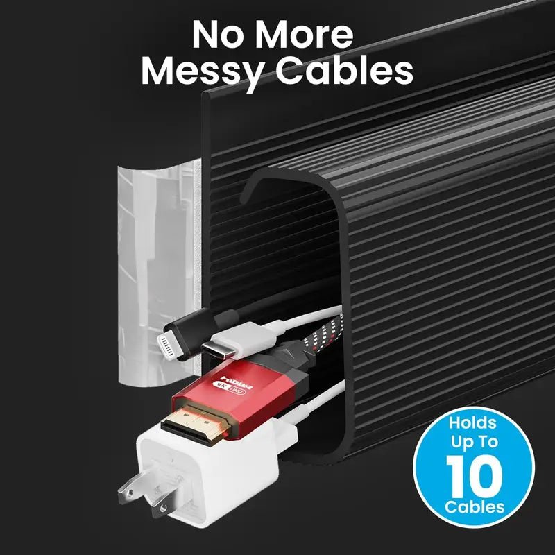 Under Desk Cable Management Tray for Organized Workspaces - Mumzar Under Desk Cable Management Tray for Organized Workspaces - Mumzar