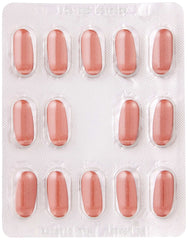 Vitabiotics Pregnacare breastfeeding supplements UAE pink oval tablets in blister pack 15 capsules for nursing mothers Vitabiotics Pregnacare breastfeeding supplements UAE pink oval tablets in blister pack 15 capsules for nursing mothers