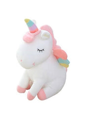 لعبة يونيكورن المحشوة مقاس 25 سم - حيوان محشو ناعم للأطفال لعبة يونيكورن المحشوة مقاس 25 سم - حيوان محشو ناعم للأطفال