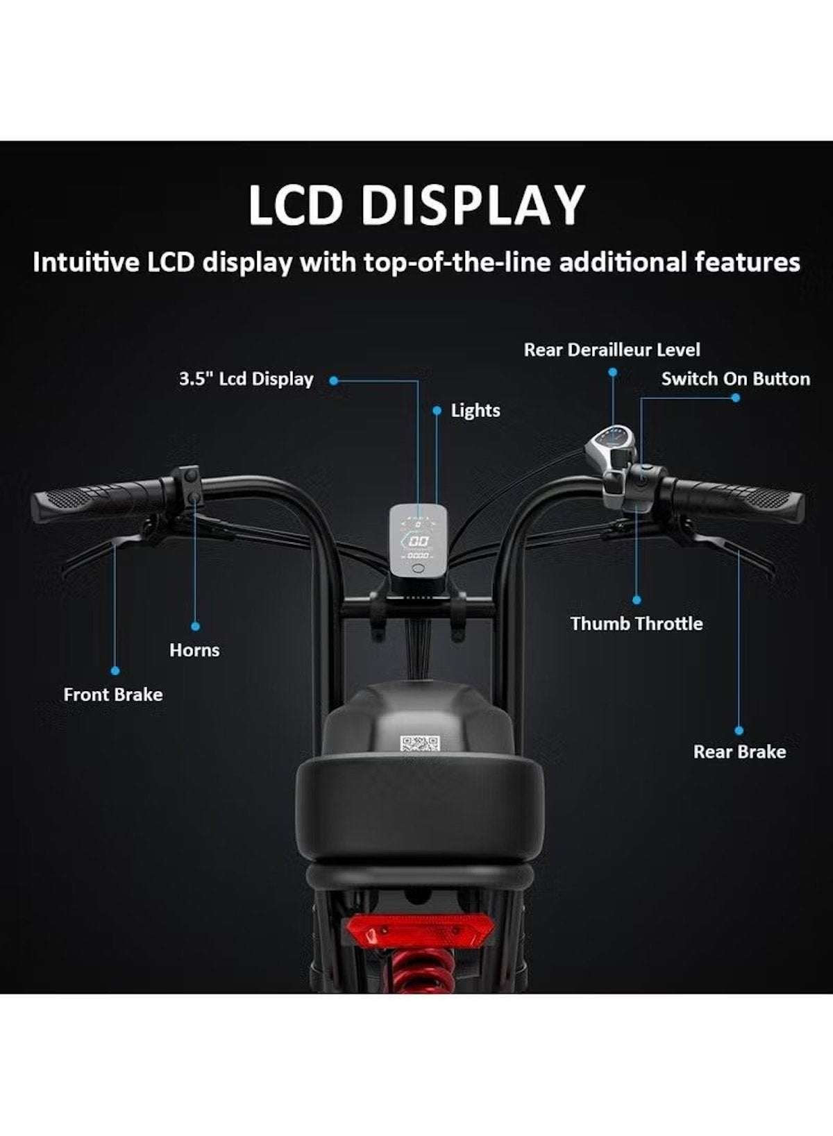 Electric Bike 1000W Motor Power, 48V 21AH Battery, 60 KM/H Max Speed, 20 Inches Fat Tires with Hydraulic Brakes and 80 KM Range in One Charge Off Road E-Bike Electric Bike 1000W Motor Power, 48V 21AH Battery, 60 KM/H Max Speed, 20 Inches Fat Tires with Hydraulic Brakes and 80 KM Range in One Charge Off Road E-Bike