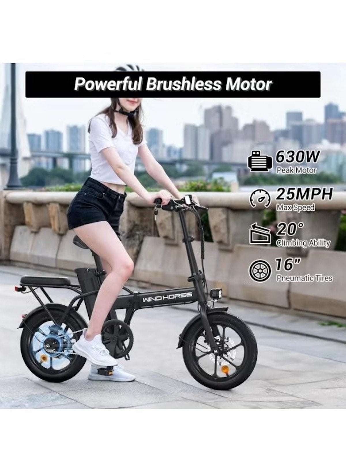 W2A Folding Electric Scooter with 350W High Speed Motor, 36V 8AH Battery, 40 KM/H Speed, 35 KM Range, Dual Disk Brakes, Carbon Alloy Frame and 16 Inches Tires W2A Folding Electric Scooter with 350W High Speed Motor, 36V 8AH Battery, 40 KM/H Speed, 35 KM Range, Dual Disk Brakes, Carbon Alloy Frame and 16 Inches Tires