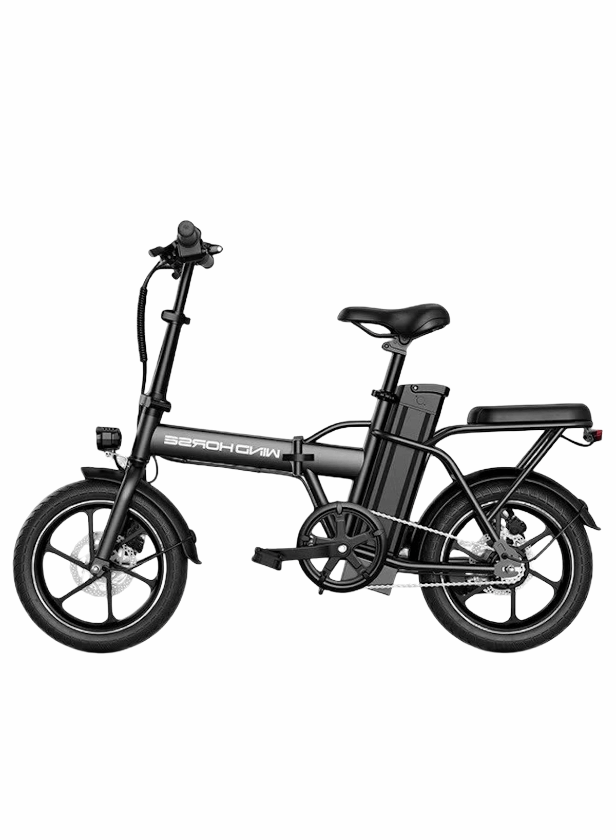 W2A Folding Electric Scooter with 350W High Speed Motor, 36V 8AH Battery, 40 KM/H Speed, 35 KM Range, Dual Disk Brakes, Carbon Alloy Frame and 16 Inches Tires W2A Folding Electric Scooter with 350W High Speed Motor, 36V 8AH Battery, 40 KM/H Speed, 35 KM Range, Dual Disk Brakes, Carbon Alloy Frame and 16 Inches Tires