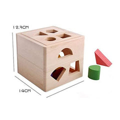 Huitich wooden shape sorting set for kids with geometric shapes and size dimensions Huitich wooden shape sorting set for kids with geometric shapes and size dimensions